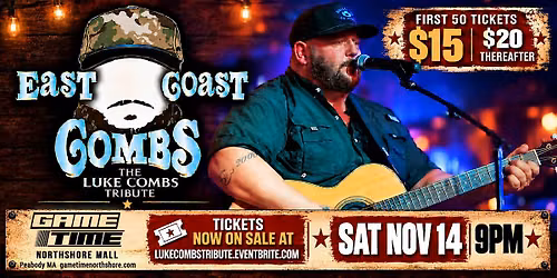 EAST COAST COMBS \u2013 THE LUKE COMBS TRIBUTE