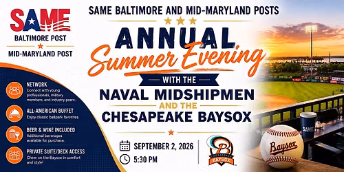 Chesapeake Baysox Baseball Game