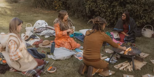 New moon seasonal crafting circle