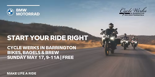 Bikes and Bagels in Barrington! 