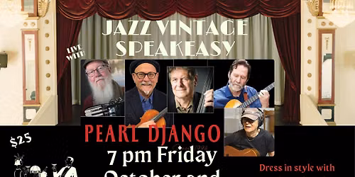 Jazz Vintage Speakeasy - Live with Pearl Django