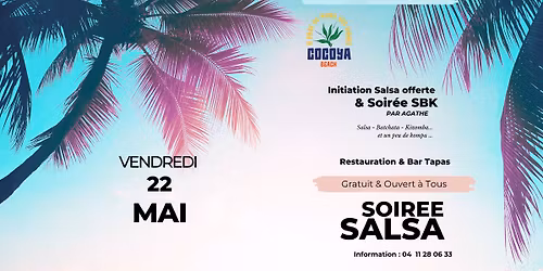 INITIATION SALSA & SOIR\u00c9E SBK BY AGATHE D\u2019ANGERS