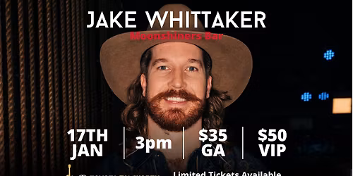 Jake Whittaker - Moonshiners - Tamworth Country Music Festival