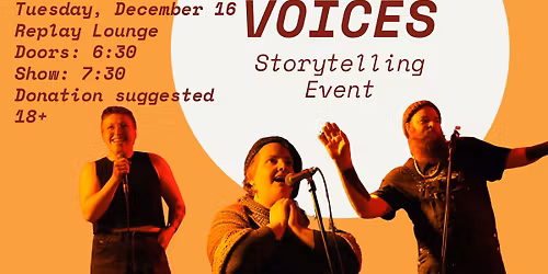 Queer Voices December Storytelling Event