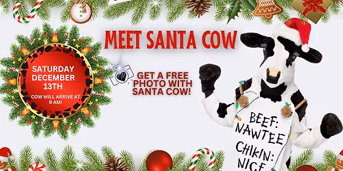 Santa Cow at Chick-fil-A Sandusky