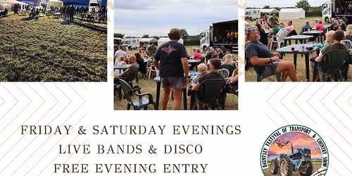Live Music Saturday Evening - Dauntsey Festival of Transport & Country Show