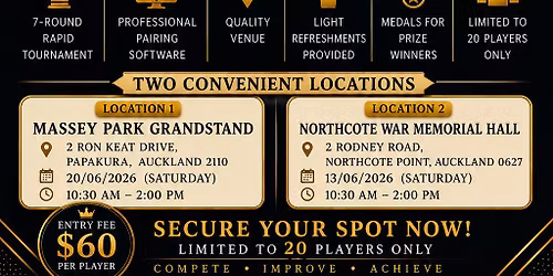 Northcote Junior rapid chess tournament (Under 18)