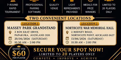 Northcote Junior rapid chess tournament (Under 18)