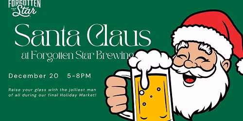 Santa at Forgotten Star Brewing