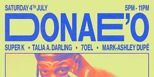 SHRBTCH PRESENTS: DONAE'O Day Party