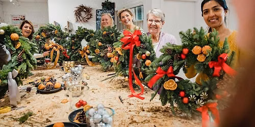 Wreath Making at EisenAdler Brauhaus, Palantine Bridge