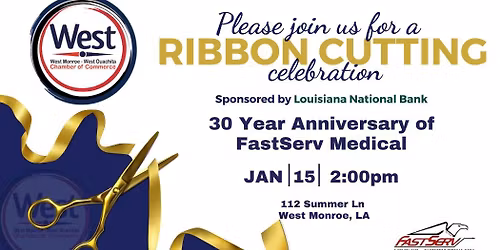 Ribbon Cutting & 30th Anniversary Celebration -  FastServ