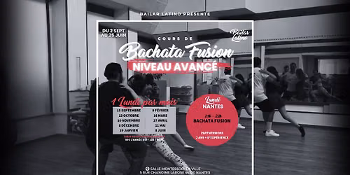 Cours de Bachata Fusion niveau avanc\u00e9 \ud83d\udd25 #10 by Bailar Latino