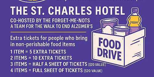 Meat Raffle #3 & Food Drive