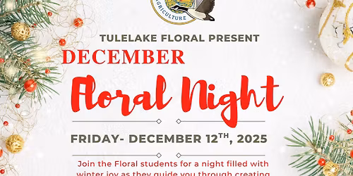 Tulelake FFA December Floral Night- Christmas Wreath lesson