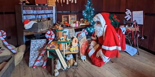 Father Christmas at Sheppy's! \ud83c\udf85