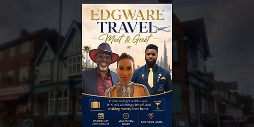 Colindale Travel Meet & Greet - A Home Based Business - Strategy Showcase