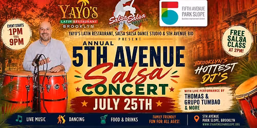 5th Avenue Salsa Concert