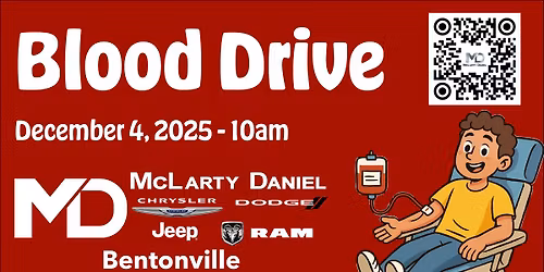 Red Cross Blood Drive at MD CDJR