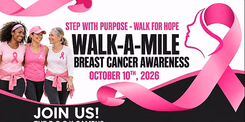 Breast Cancer Awareness Walk-A-Mile at The R.O.C.K