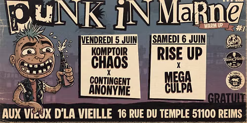 WARM UP PUNK IN MARNE — Les vieux de la vieille