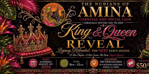 The Nubians of Amina King & Queen Reveal