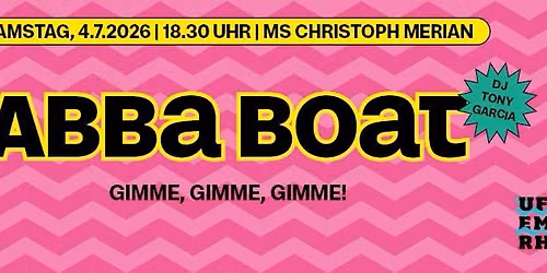 ABBA Boat | MS Christoph Merian