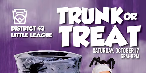 District 43 Little League Trunk or Treat