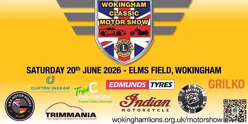 Wokingham Classic Motor Show 2026