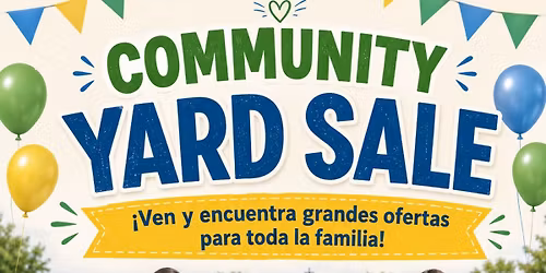 Community Yard Sale