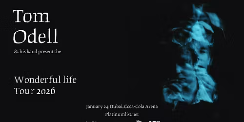 Tom Odell Live at Coca-Cola Arena in Dubai