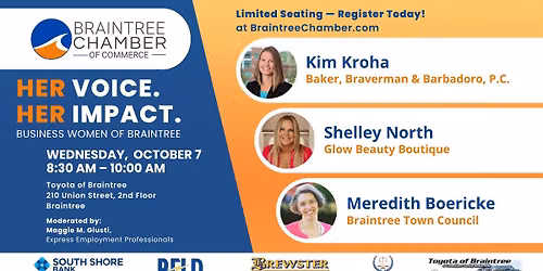 Her Voice. Her Impact. Business Women of Braintree