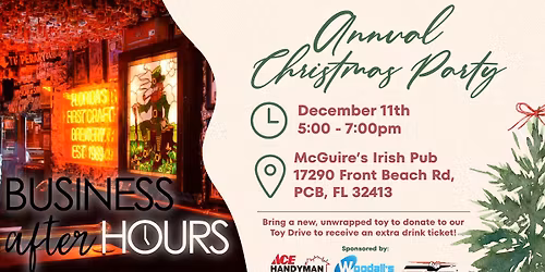 Business After Hours\/Annual Christmas Party