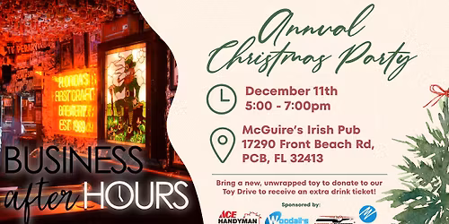 Business After Hours\/Annual Christmas Party