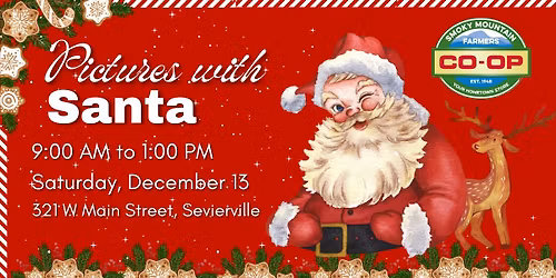 Pictures with Santa - Sevierville