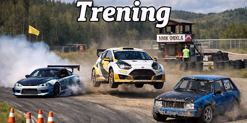 Treningsdag 18. april Bilcross Drifting Rallycross Crosskart