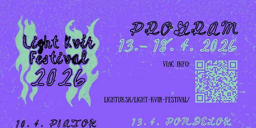 LIGHT* KV\u00cdR FESTIVAL 2026