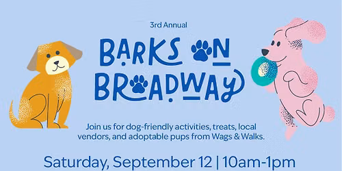 Barks on Broadway 2026