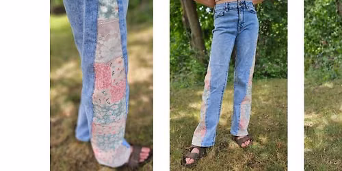 Upcycled Quilted Jeans - August 8