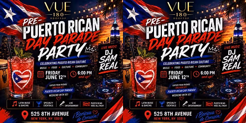 Pre - Puerto Rican Day Parade Party
