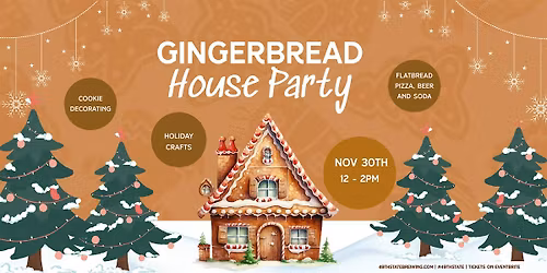 Gingerbread House Party 2025