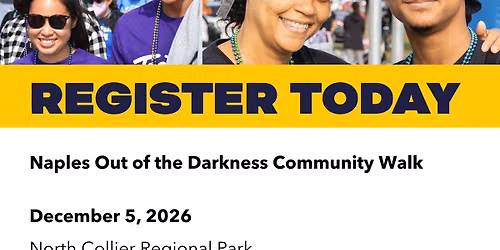 Naples Out of The Darkness Walk