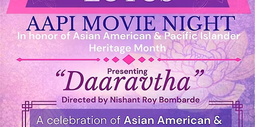 Lavendar and Lotus: AAPI Movie Night!
