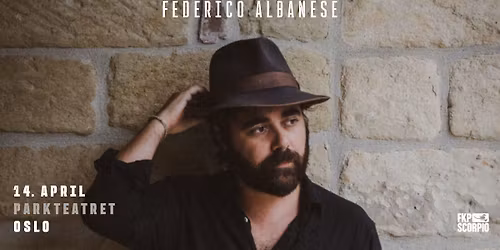Federico Albanese \/ Parkteatret \/ Pres. av FKP Scorpio