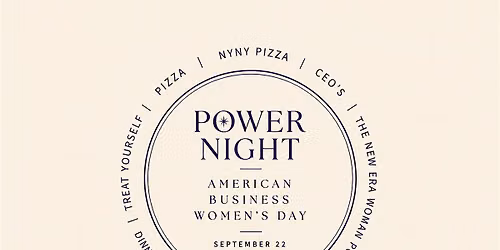 The New Era Woman Podcast Presents: Power Night for Business Women
