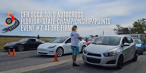 CFR SCCA Solo Autocross FL State Championship\/Points Event #7 at The FIRM