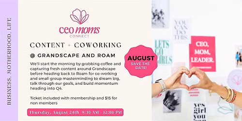 August Content and Co-Working