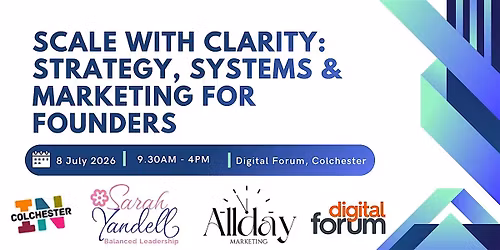 Scale with Clarity: Strategy, Systems & Marketing for Founders