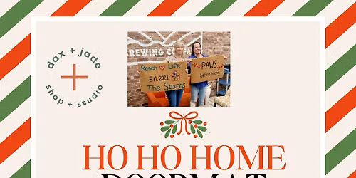 Ho Ho Home Doormat Workshop @ Lago Vista Brewing Co