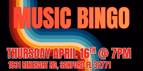 60's & 70's Music Bingo @ Mellow Mushroom Sanford